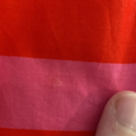 Garnet Hill Red Striped Sleeveless Dress Size XL - Picture 6 of 6